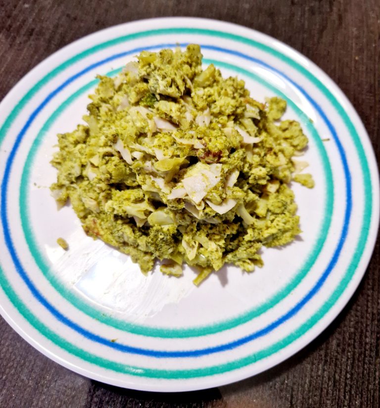 Brócoli con huevo